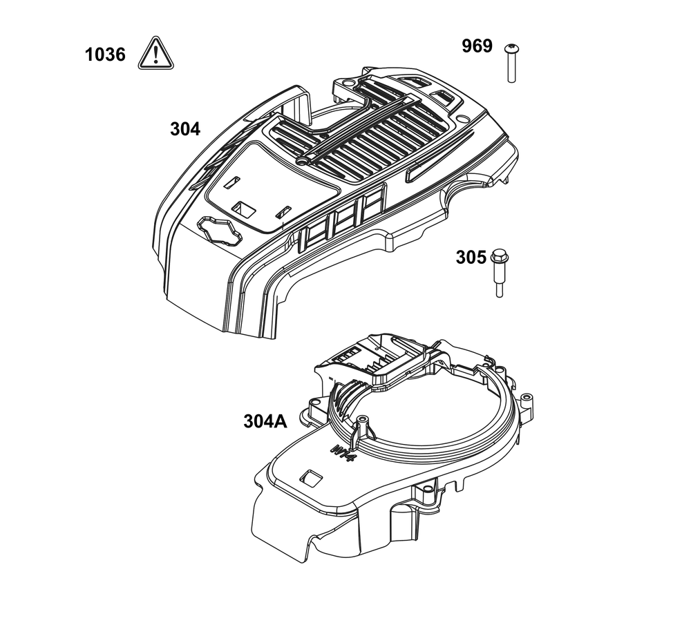 Blower Housing Group Diagram and Parts List for 124P0B-0008-F1 100000 - 19Z999 Briggs and Stratton Engine